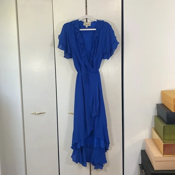 Cleobella  Eliana Ruffle Wrap Dress - Picture 5 of 9